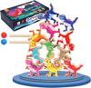 S&F Dinosaur Balance Game, Concentration, Domino Puzzle, Educational Toy, Montessori Wooden Toy