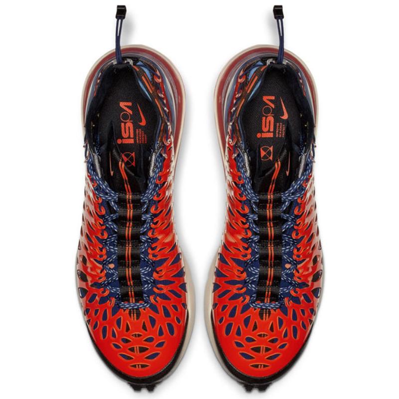 Nike Air Max 270 Ispa Blue Void Terra Orange Sneakers Freizeitschuhe BQ1918-400