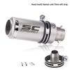 SC Motorcycle Exhaust Pipe for CFMOTO 250SR, Kawasaki Z900, KTM 390, Yamaha R6/R1/R3