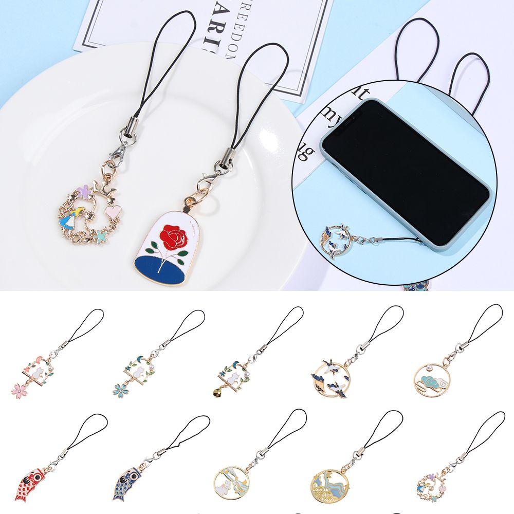 Gift Bag Accessories Cat Mini Phone Case Pendant Cute Flower