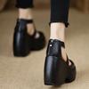 Women's Sandals Platform Janes Shoes Summer Chunky Pumps 2025 Zippers Dress Designer Chaussures Femme