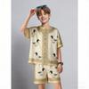Summer Men's Set Fun Animal Duck Printed Men's T-shirt and Shorts 2 Piece Set Summer Casual Outdoor Women's and Men's Outfit Clothing