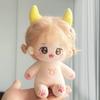Peluche Kawaii en coton de 20 cm, adorable et nue, poupées du zodiaque à faire soi-même, collection de poupées pour filles et enfants, cadeau idéal