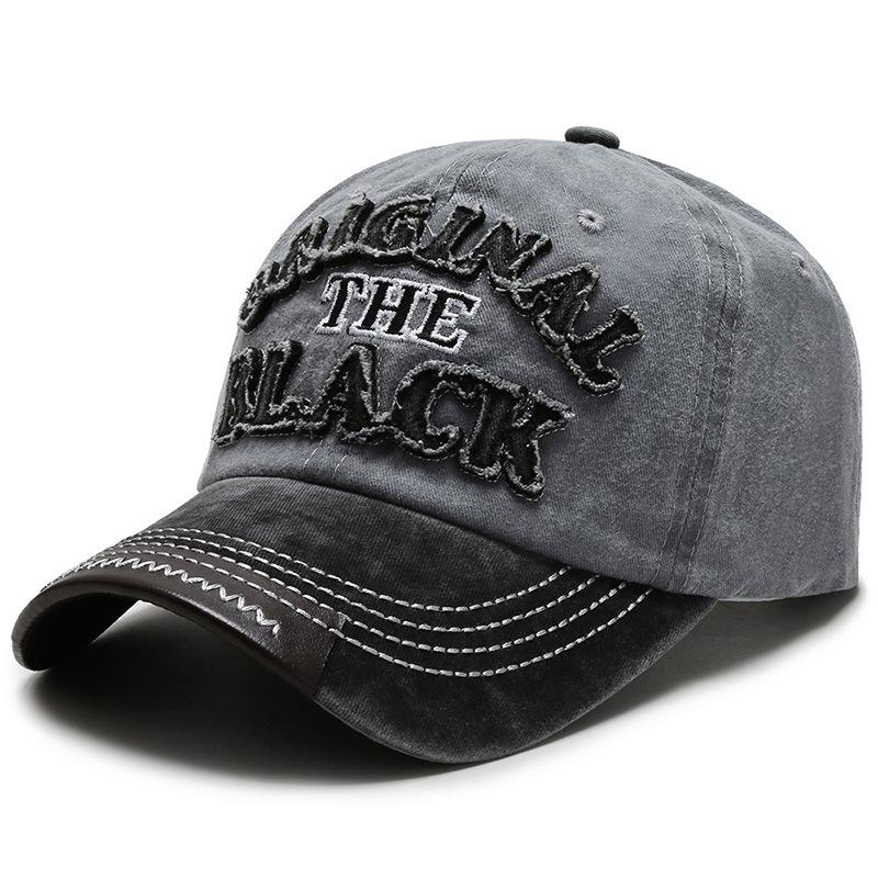 Herren Brief Baseball Cap Frühling Sommer Outdoor Sport Damen Sonnenhut Pferdeschwanz Panama Cap Snapback Hut Sonnenblende Hüte