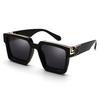 New Luxury Brand Designer Square Oversized Sunglasses Men Women Fashion Thick Frame Glasses Mens UV400 Male Celebrity
