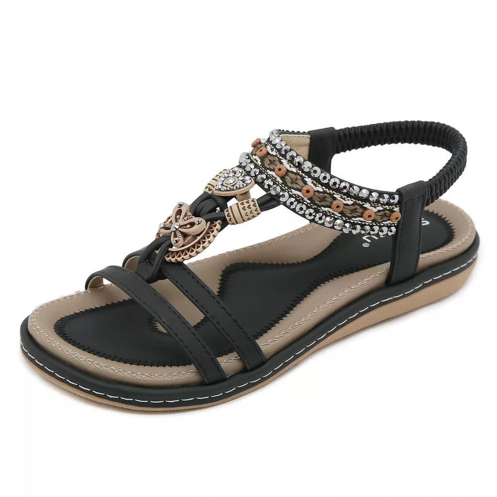 Women's Spring and Summer Design Comfortable Flat Sandals Breathable Non-slip Shoes