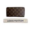Louis Vuitton Monogram Zippy Wallet Long Wallet Purse Monogram Canvas  M42616 Used