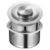 maxcook 304 Stainless Steel Kitchen Sink Strainer and Sealing Lid Set