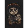 Coco Mens Ernesto Miguel Hector Painted Poster With Skull T-Shirt