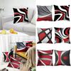 Abstract Red Series Geometric Pillow Cover Abstraction Cushion Sofa Sleeve Home Decoration Covers Geometric Abstract Cushion