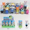 Ny 12 stk Crazy Animal City Nick Wilde Judy Hopps Blind Box Leketøy Anime Figur Ny Skrivebordsdekorasjon Barnegaver