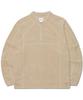 Nomaenyueol Heavy Waffle Half Zip-Up - Oatmeal