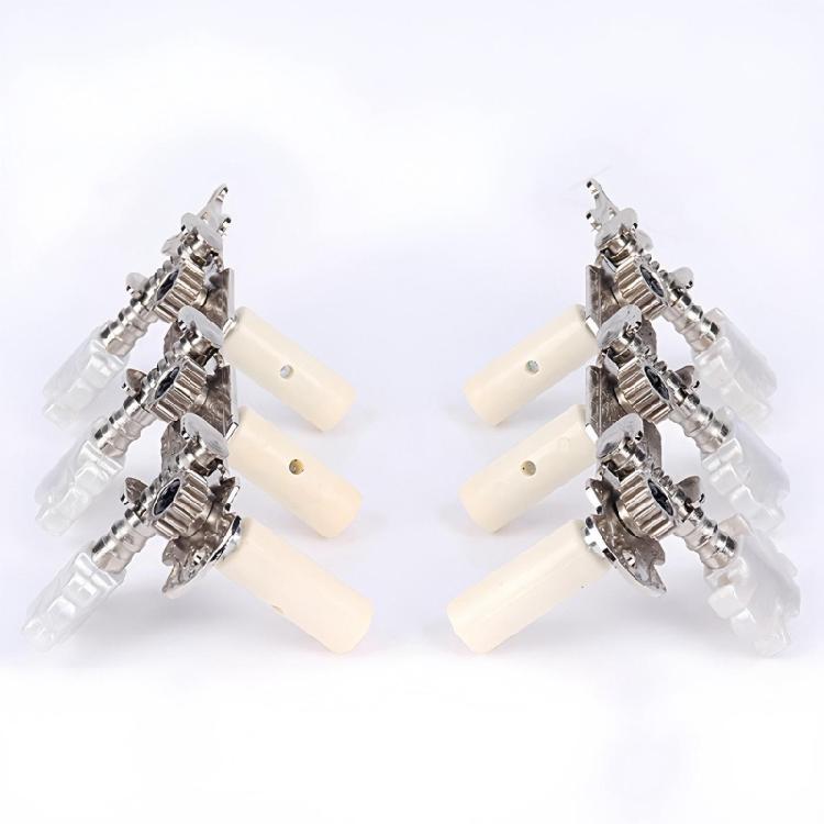 1 Pair Metal Guitar Tuning Machines Suitable for Professional Musicians Seeking Superior Sound and Robust Construction