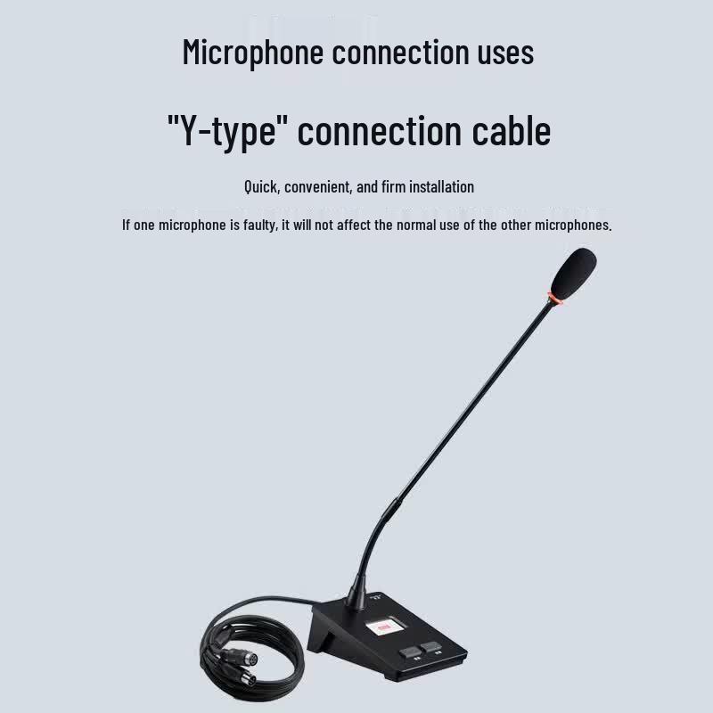 HuiDu HD-850E Professional Wired Conference Microphone System (CN Version)