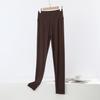 Plus Size L To 6XL Modal Thermal Leggings for Women High-Waisted Slimming Tummy Control Butt-Lifting Ankle-Length Base Layer Pants