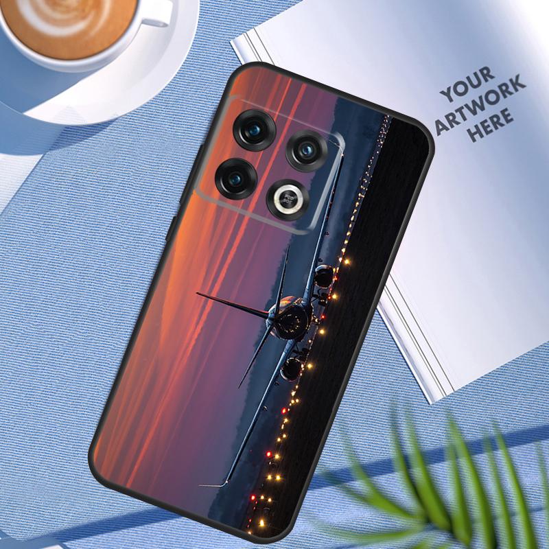 Étui Housse Avion Avion Pour OnePlus 12R 10T 10R 9R 8T 12 11 9 10 Pro Nord CE 3 Lite 2 2T CE4 N10 N20 N30