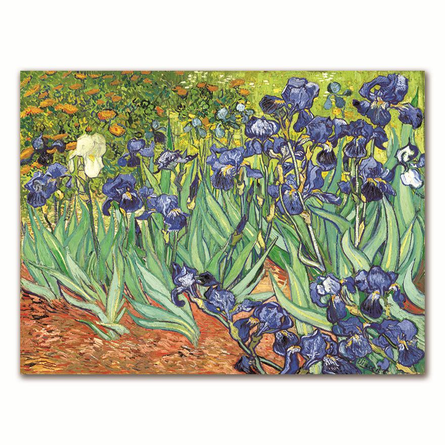 Van Gogh Oil Painting Works Sunflower Apricot Abstract Canvas Art Print Poster Picture Wall House Decoration Murals
