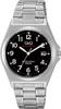 Men S Analog Solar Metal Band Watch Black H060 205