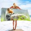 Animal Print Beach Towel Microfiber Quick Dry Sand Free Towel Travel Beach Towels Lightweight Beach Towel Pool Gym Travel Gift