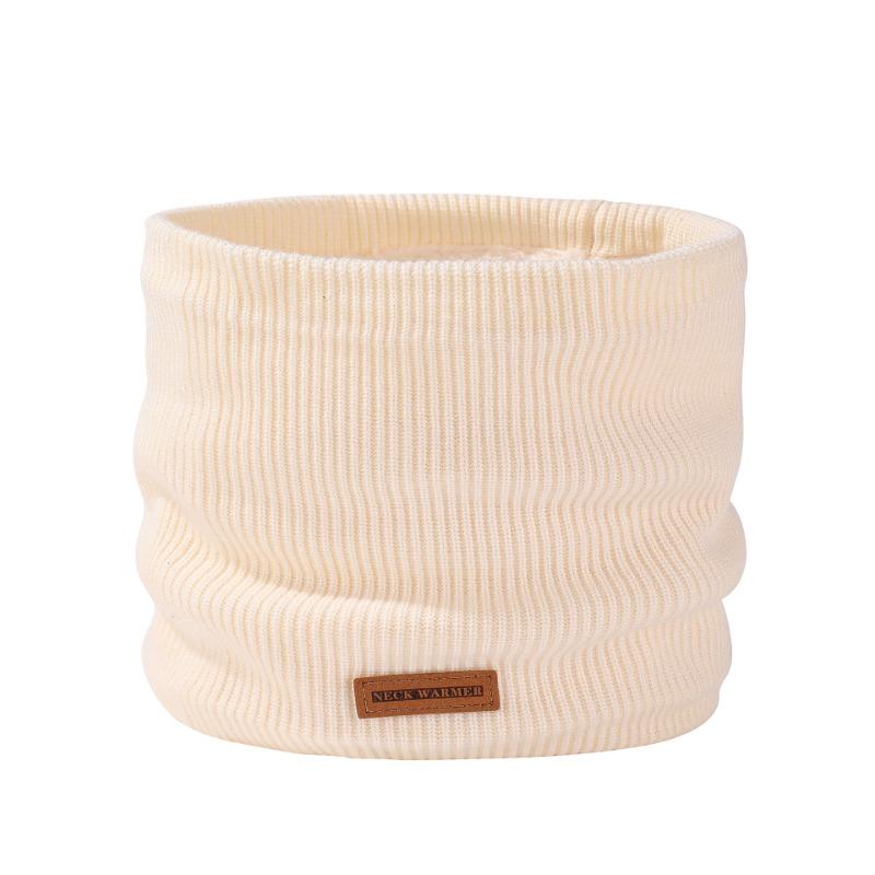 Écharpe d'hiver à grain fin, pull de couleur unie, cache-cou en velours, ski d'extérieur pour femmes, masque chaud épaissi, protection du cou.