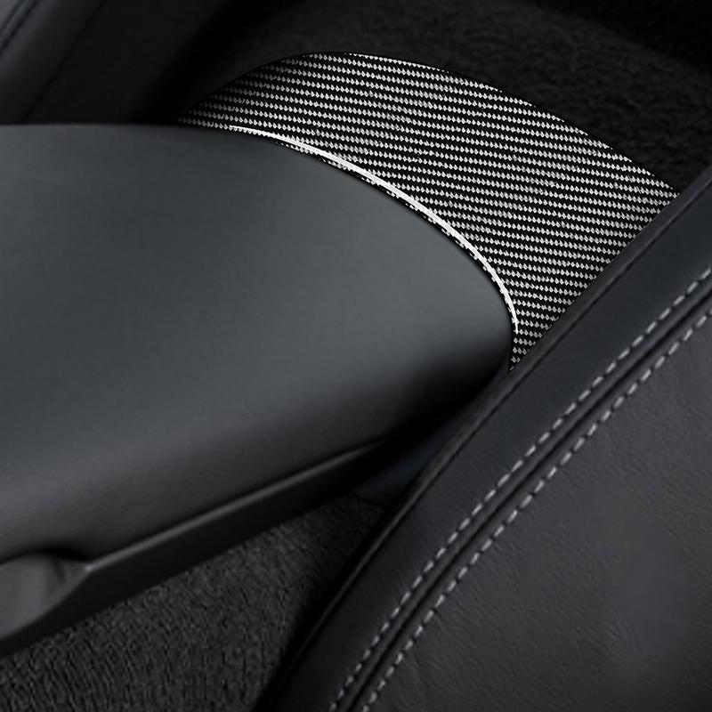 Adesivo Decorativo de Acabamento da Cobertura Central Traseira do Carro Molduras de Fibra de Carbono para Chevrolet Corvette C7 2014 2015 2016 2017 2018 2019