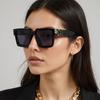 Fashion Sunglasses For Men Trending Square Sunglasses Women Vacation Vintage Glasses Designer