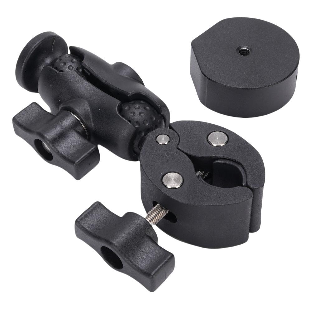 Car RV Pole Clamp Mount Fit for V4 Adjustable Pipe Mounting Kit for Car RV Ladder Boat Yacht