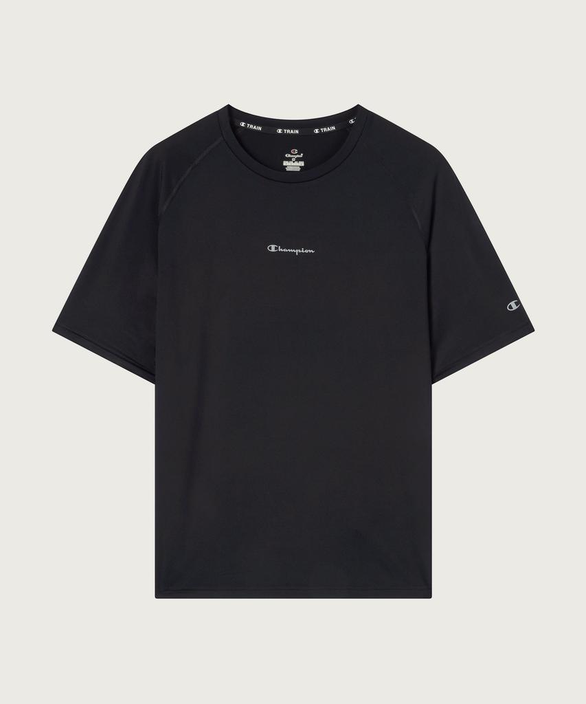Champion Reflective Logo Athletic T-Shirt Black