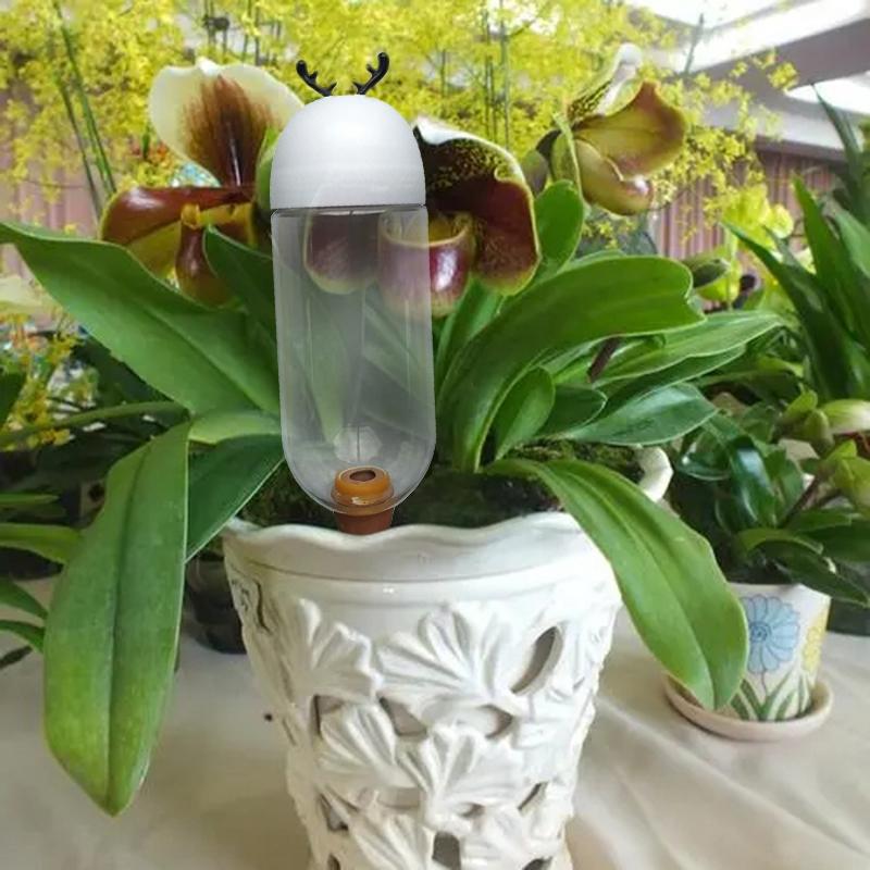 Kit d'arrosage automatique de jardin 500 ml Outil d'auto-arrosage Système d'irrigation goutte à goutte d'intérieur Arroseurs d'eau pour fleurs pour plantes en pot Pic