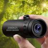 Telescópio Monocular HD 2000X25 Compacto Portátil Para Viagem Caminhada Pesca Camping Observação de Estrelas Concertos Observação de Aves Suporte para Telefone