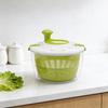 Large Salad Spinner Dehydrator with Stainless Steel Basin And Filter Basket 3/5L Multi-Use Vegetable Washer Dryer Strainer for Fruits
