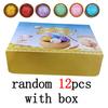 3 Types Glitter Dumpling Glitter Dumpling Squishy with Box Dumplings Sensory Squeeze Toy for Stress Relief