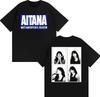 Singer Aitana Met Amorfosis Season Graphic Cover Tshirt Unisex Women Clothing Fashion Aesthetic T Shirts Loose Cotton T Shirt