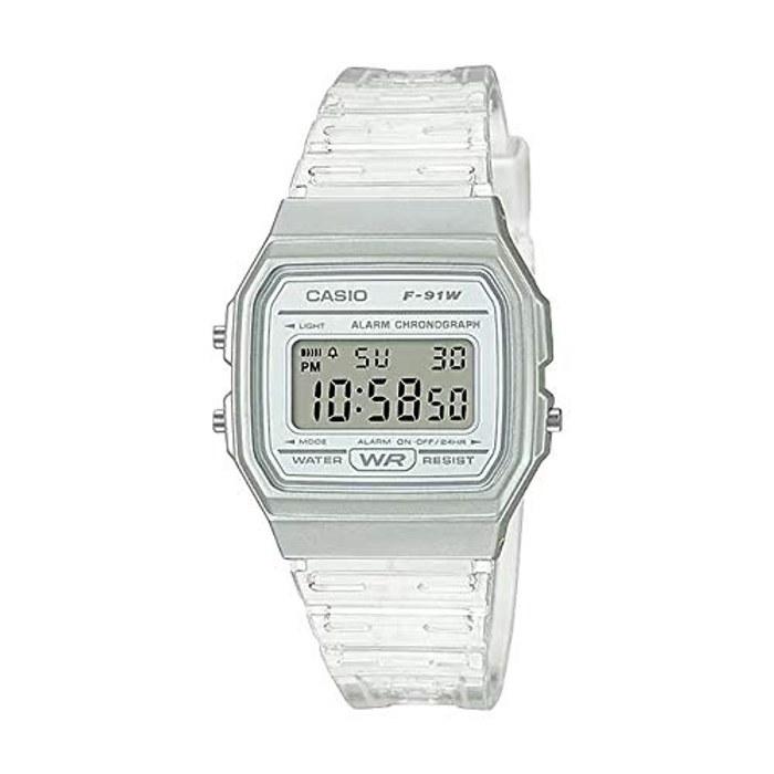 Casio Standard F-91WS-7 Watch - White Digital