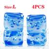 Snowflakes Ice Cube Anti-Stress Squishy Toys Slow Rebound Stress Relief Ball Decompression Fidget Toy For Adults Birthday Gifts