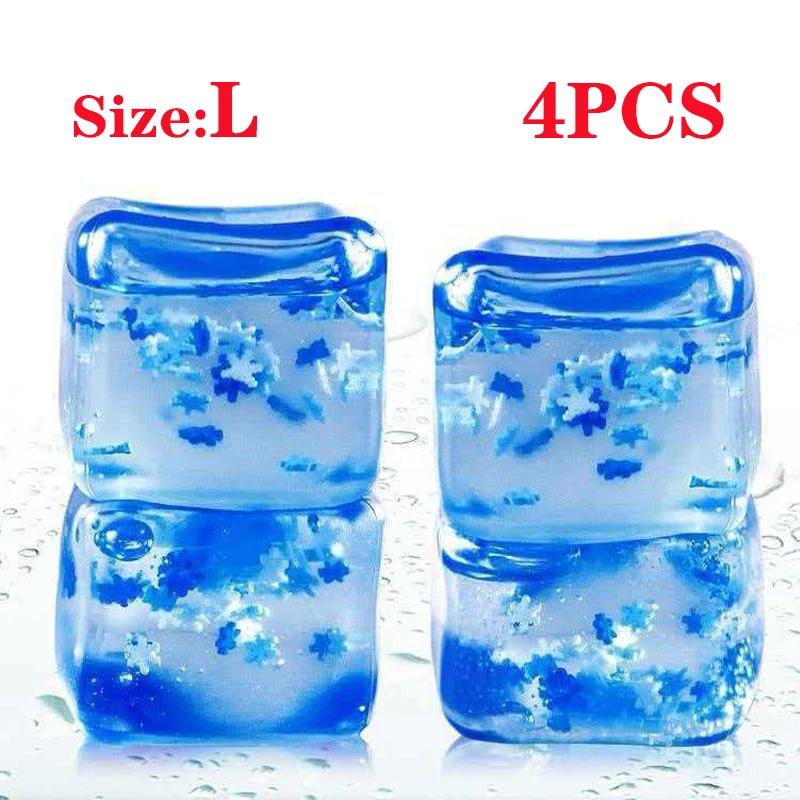 Snowflakes Ice Cube Anti-Stress Squishy Toys Slow Rebound Stress Relief Ball Decompression Fidget Toy For Adults Birthday Gifts