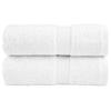 Vidaxl Premium Hand Towels Solund, 2 Pcs, White, 30X50 Cm, 600 G/Cm²