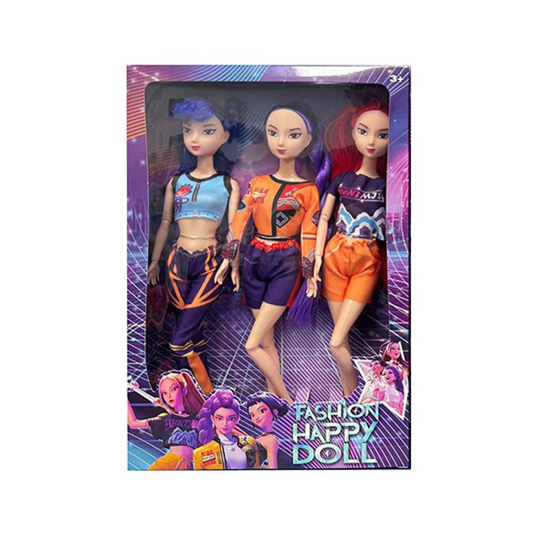 11-inch Kpop Demonenjagers Vinyl Beeldjes Nieuwe K-POP Demon Slayer Miniatuur Poppen Lumimila Zoey Desktop Ornament Decoratie Cadeaus
