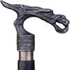 Antique Cane Gothic Dragon Head Handle Walking Cane Wooden Walking Stick Brass Derby Handle Designer Handle Cane Walking