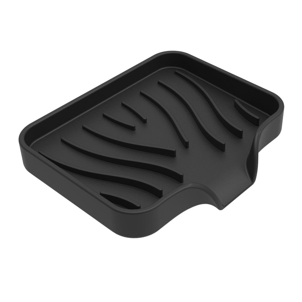 Suport de Săpun din Silicon cu Autodrenare, Pad de Săpun Multifuncțional Fără Găurire, Tavă de Depozitare pentru Chiuvetă, Raft pentru Articole de Baie și Bucătărie