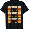 Cat Lover, Grumpy Black Kitten, Cat Mom, Cat Dad T-Shirt(8)