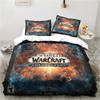3D Trükitud Mängumaailm World Warcraft Voodipesukomplekt Tekikott Voodikomplekt Tekikate Padjapüür Tekk Kuninga Suurus Kuninganna Suurus Poistele Täiskasvanutele