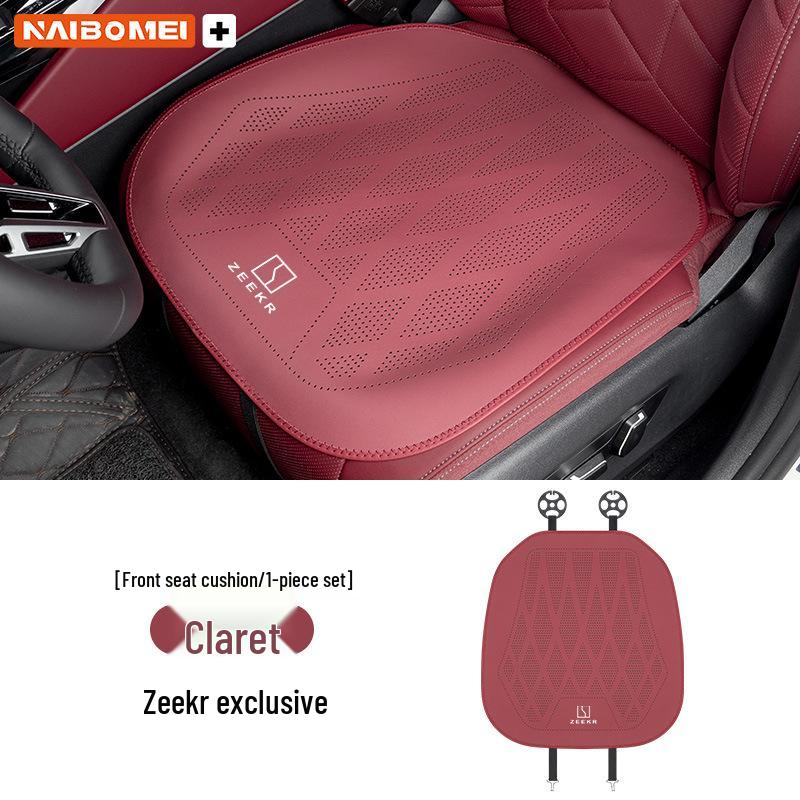 Universal Leather Seat Cover Set for Zeekr 001/X/009: Four-Season, Three-Piece Interior Accessories