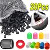 Colorful Valve Cover For Car Tires Motorcycle Bicycle Tire Inflator Dust Cap With Seal Plastic Material Waterproof Auto Parts