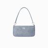 Nieuwe Mode Denim Onderarm Stof Schoudertas Medium Dames tassen Lichtblauw 4F3217G-VGO