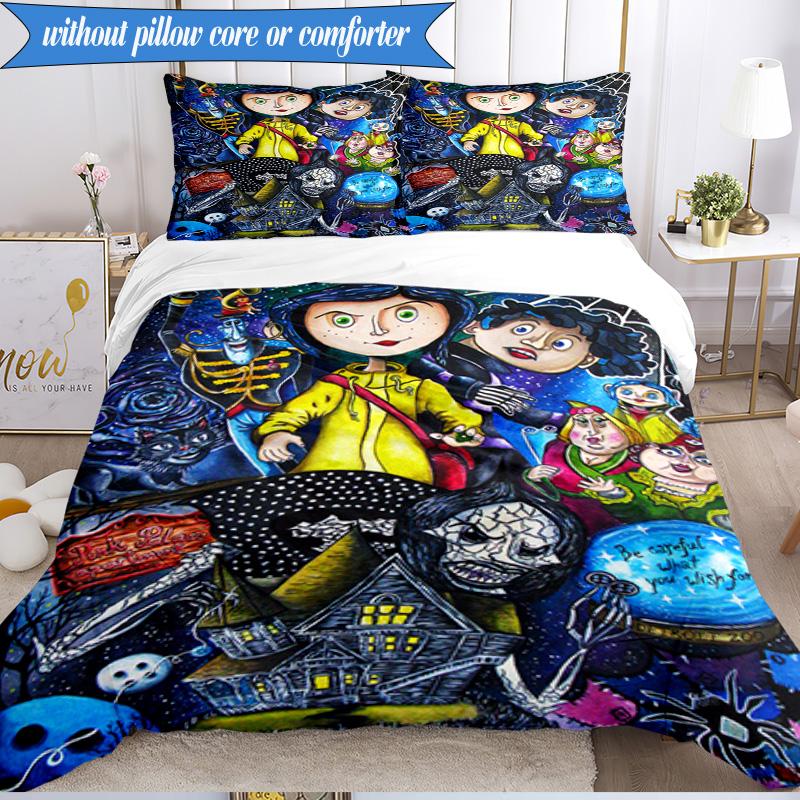 Fantasy In Horror Mother 3pcs K-pop Music Group Bedding set,Ideal for Bedroom, Dormitory,Including Duvet Cover And 2pcs Pillowcases,Fan Gifts
