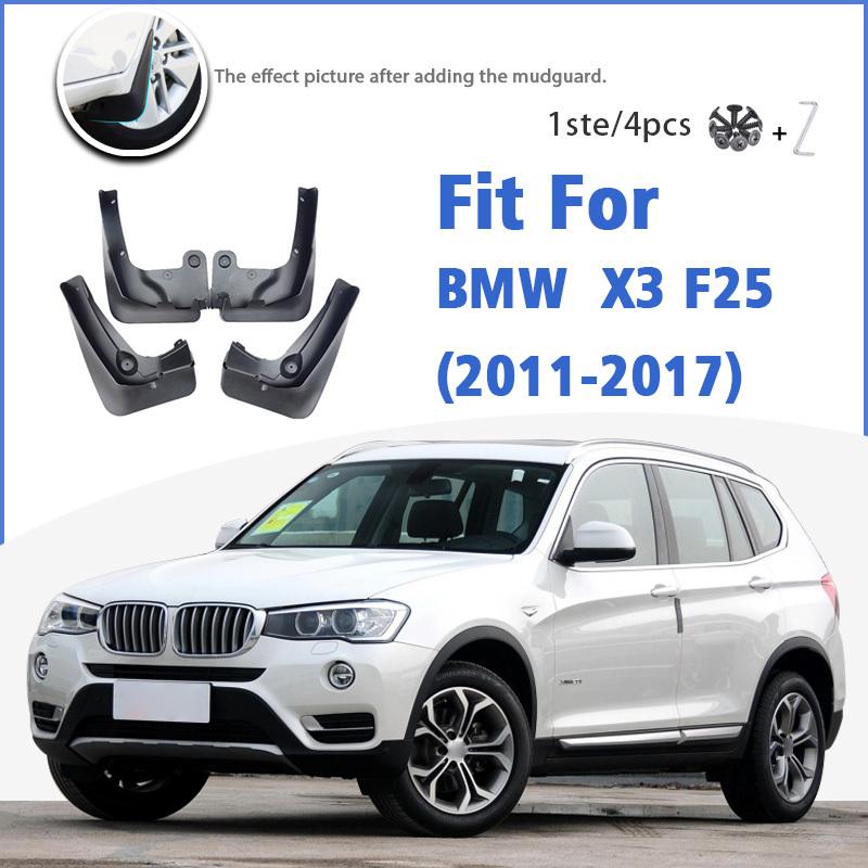 Garde-boue Pour BMW X3 F25 2011-2017 Garde-boues Avant Arrière Accessoires Voiture Bavettes Garde-boue 2012 2013 2014 2015 2016