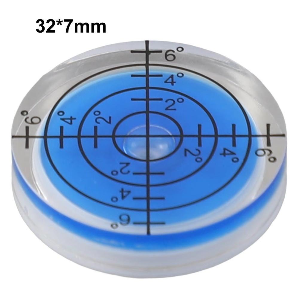 20°-30° Accuracy Spirit Bubble Level 32mm Size Circular Measuring Meter For Measuring Purposes