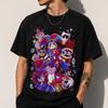 La Chemise Incroyable Cirque Numérique, T-shirt Graphique Pomni, Jax Ragatha Caine Kinger Zooble Chemise Bulle, T-shirt Cartoon Unisexe, Cadeau pour Fans