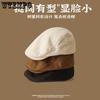 Retro Forward Hat Female Art Leisure Painter Hat Student British Style Newspaper Boy Hat Beret Male